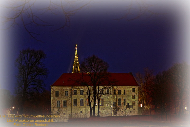 Burg Lüdinghausen bei Nacht
